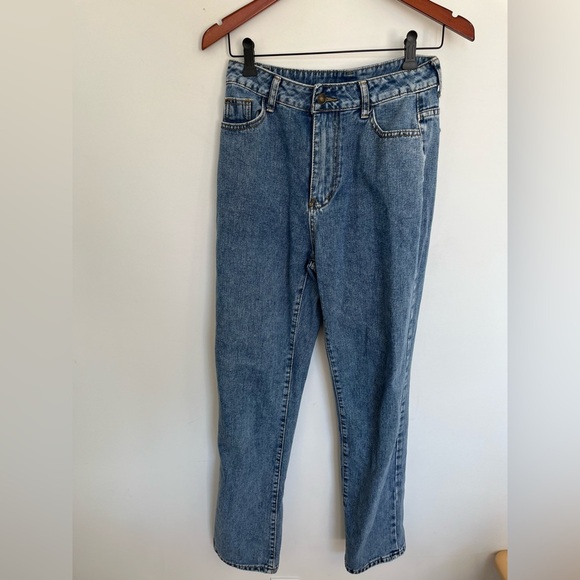 Shein Classic Blue Denim Jeans size small - Picture 2 of 4